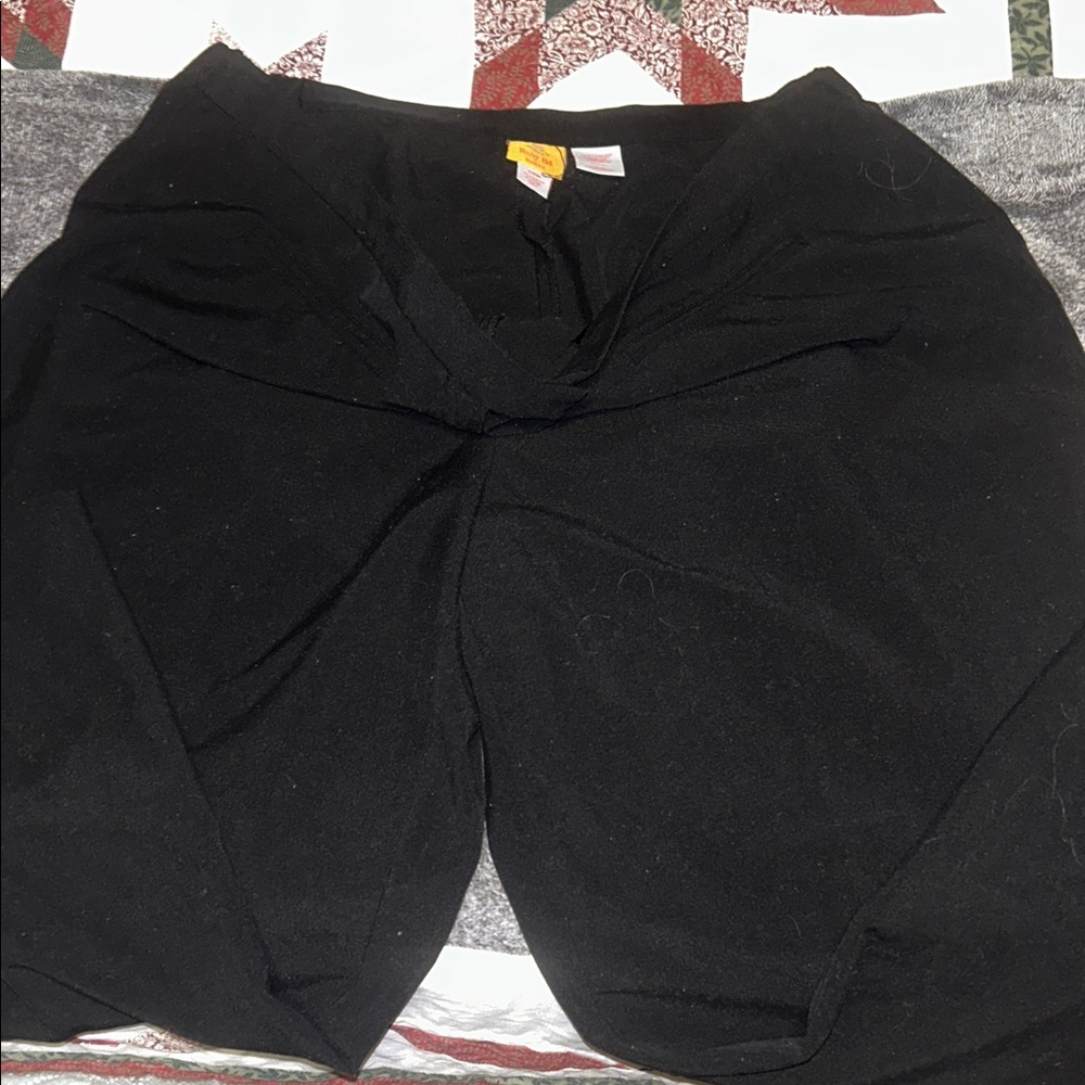 Ladies Plus Size Classic Black Pants
